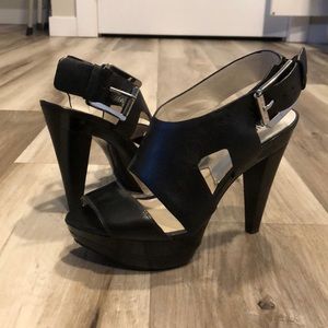 Black Michael Kors Heels Size 5
